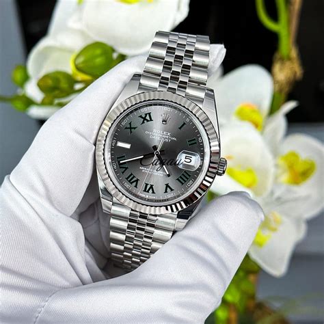 rolex datejust ii white gold bezel|Rolex wimbledon 41.